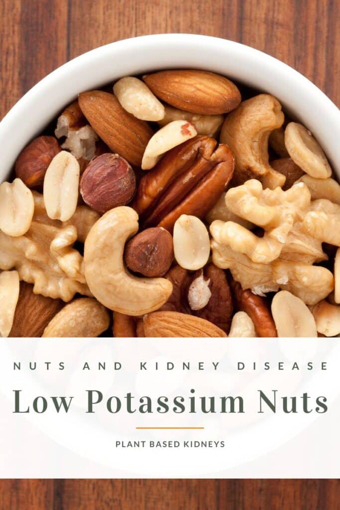 Blog post title, Low Potassium Nuts For Kidney Disease
